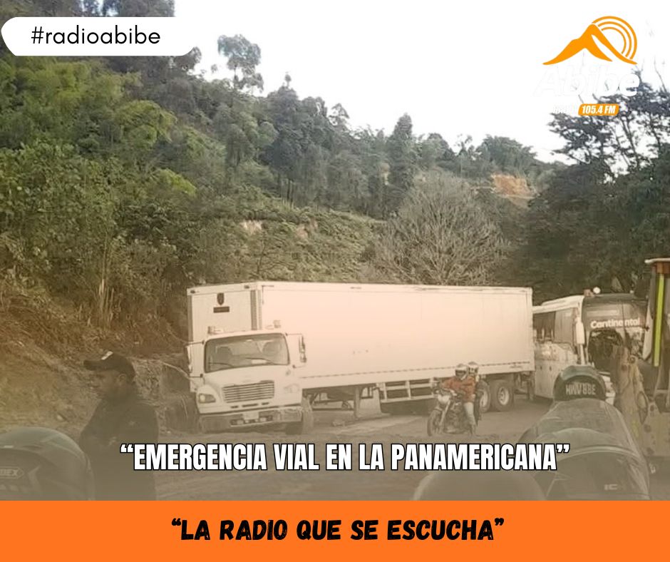 Emergencia vial en la Panamericana