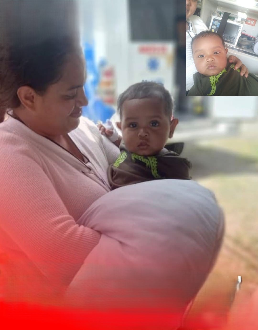 Menor es trasladado tras permanecer 18 días hospitalizado en Apartadó