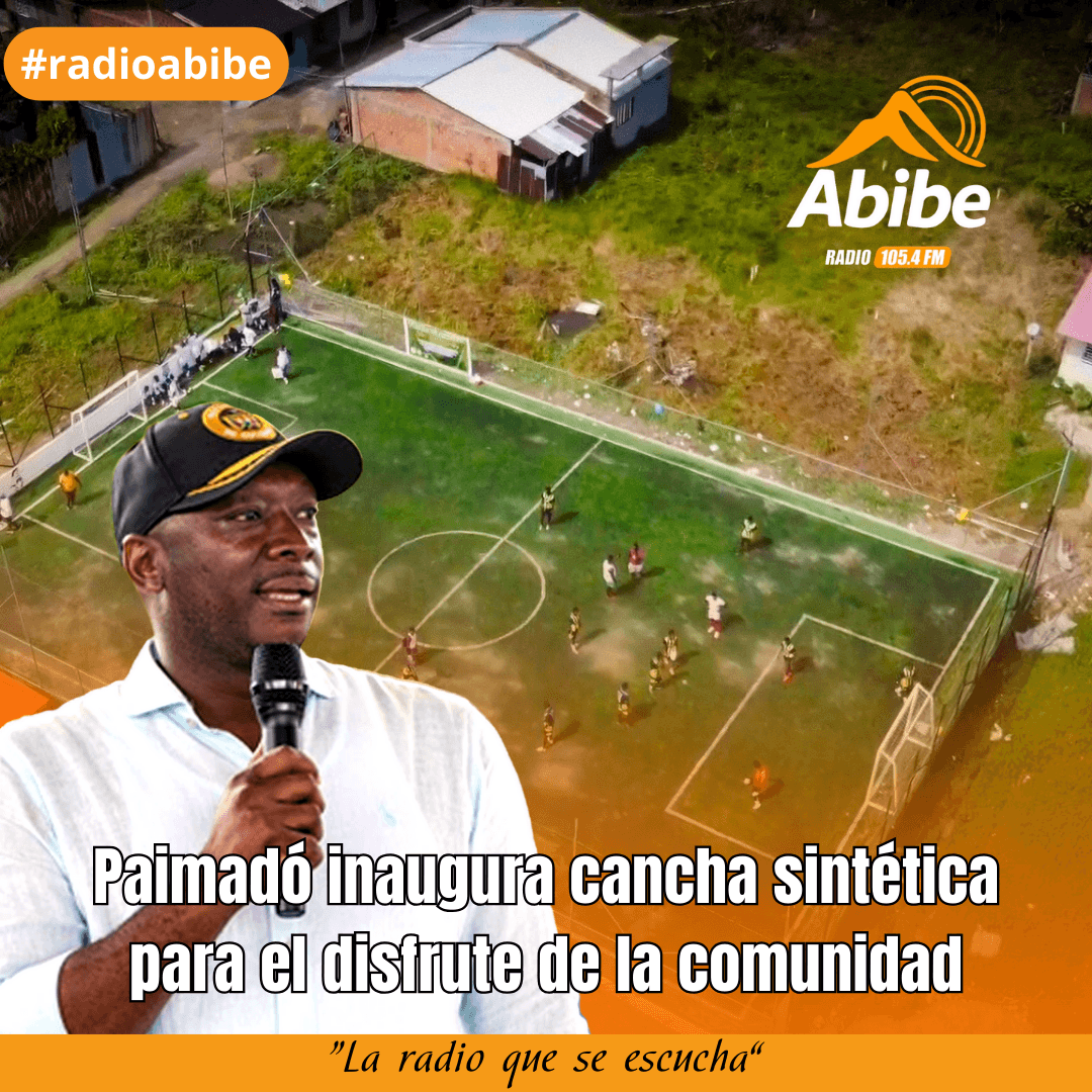 Paimadó inaugura cancha sintética
